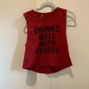 PacSun Red graphic tee